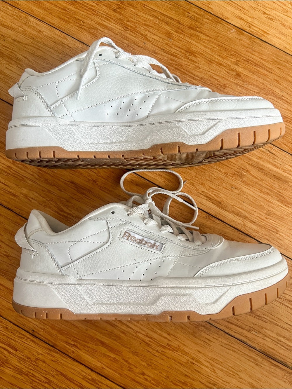 Reebok Club C Double White Sneakers